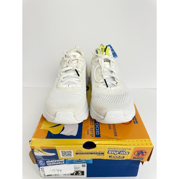 -1544 Skechers Air Cooled White Shoes-US 7.5 Womens - Picture 3 of 5